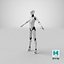 Plate-forme de robot cyborg femelle