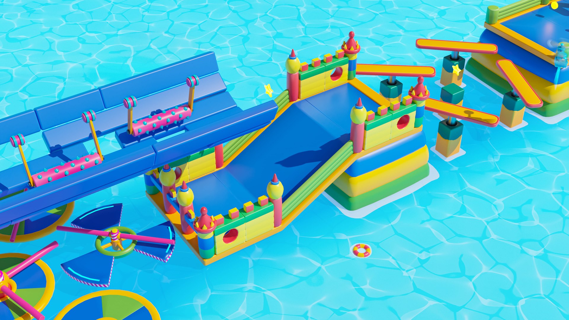 Platformer 2 3D model - TurboSquid 2160070