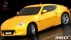 nissan 370z z34 2010 3d max