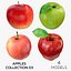 Apples Collection 03 - 4 Modelle