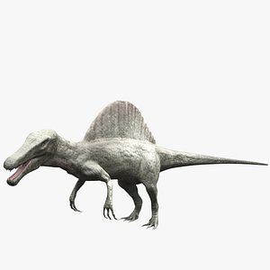3d spinosaurus rigged model