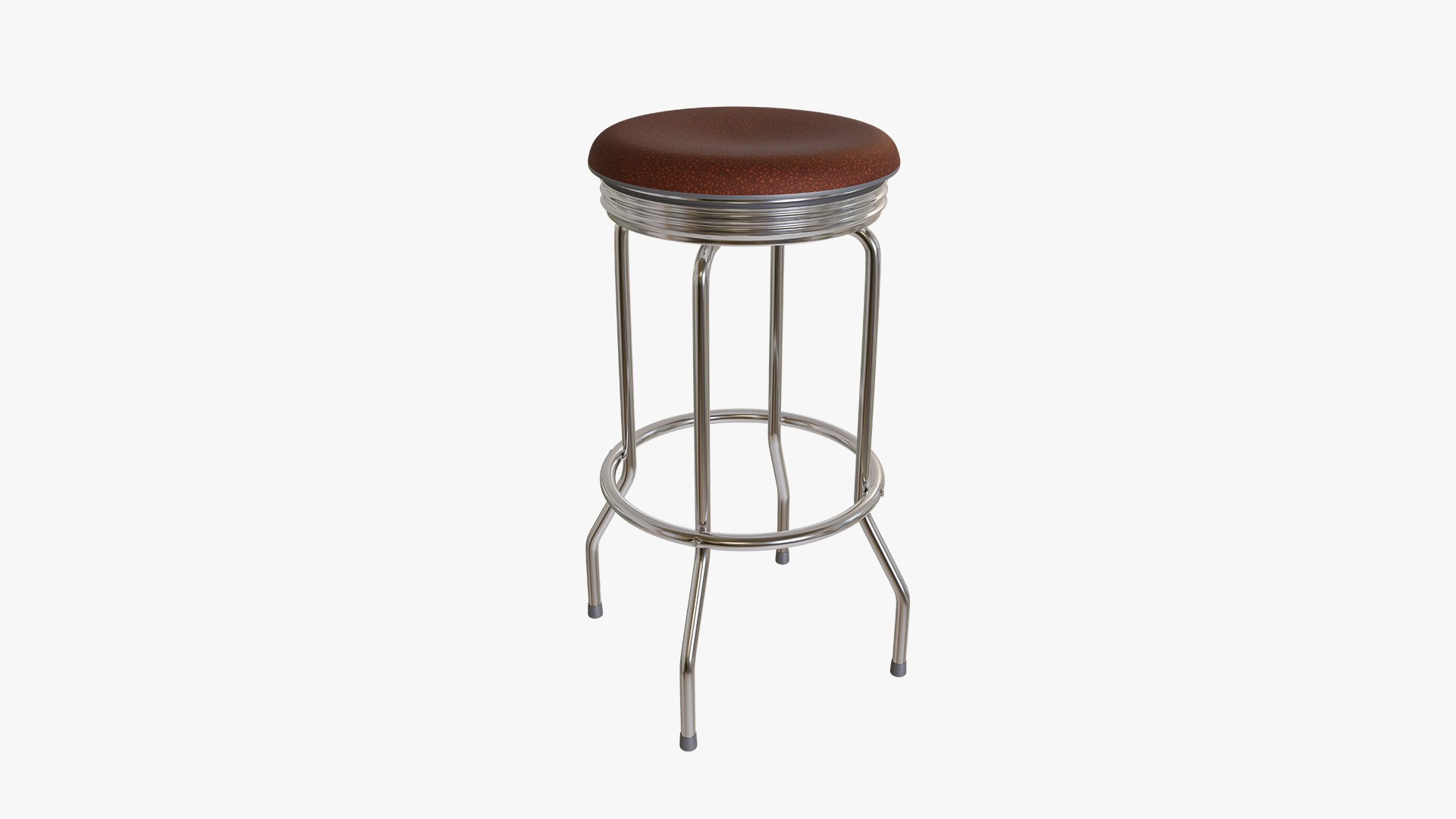 3D American Diner Bar Stools - TurboSquid 2237952