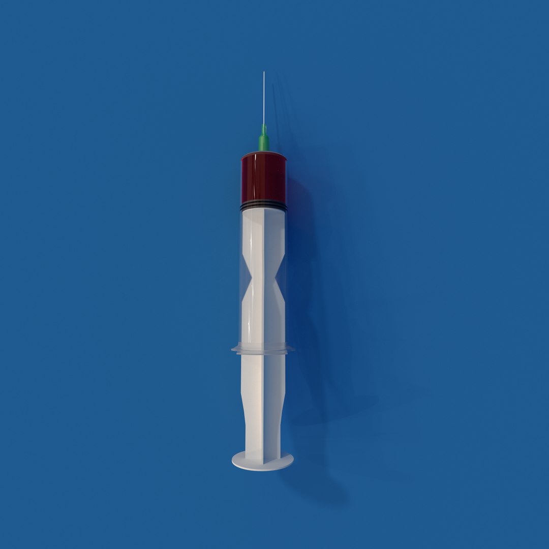 3D Model Syringe - TurboSquid 1739652