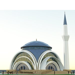 3D building mosque