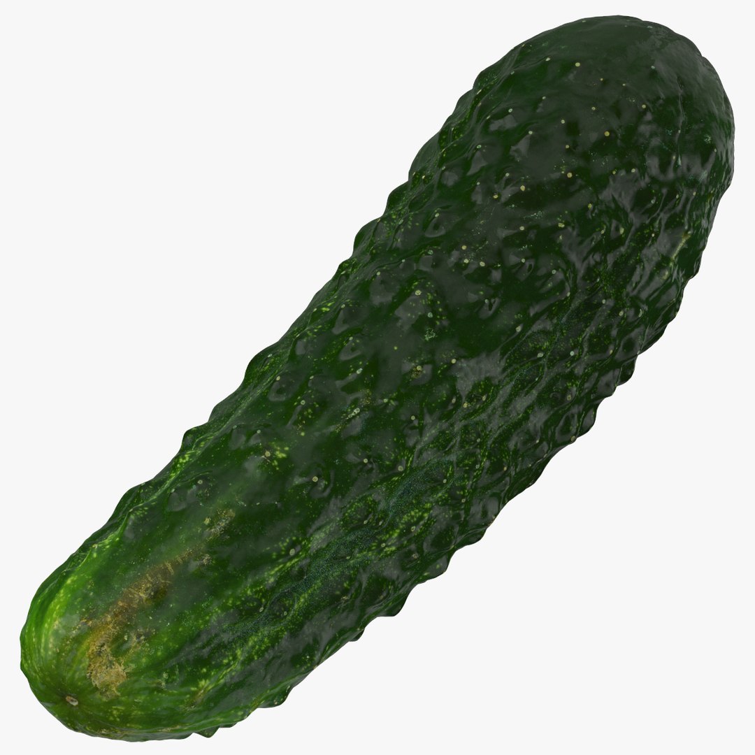 3D kirby cucumbers 03 model TurboSquid 1476426