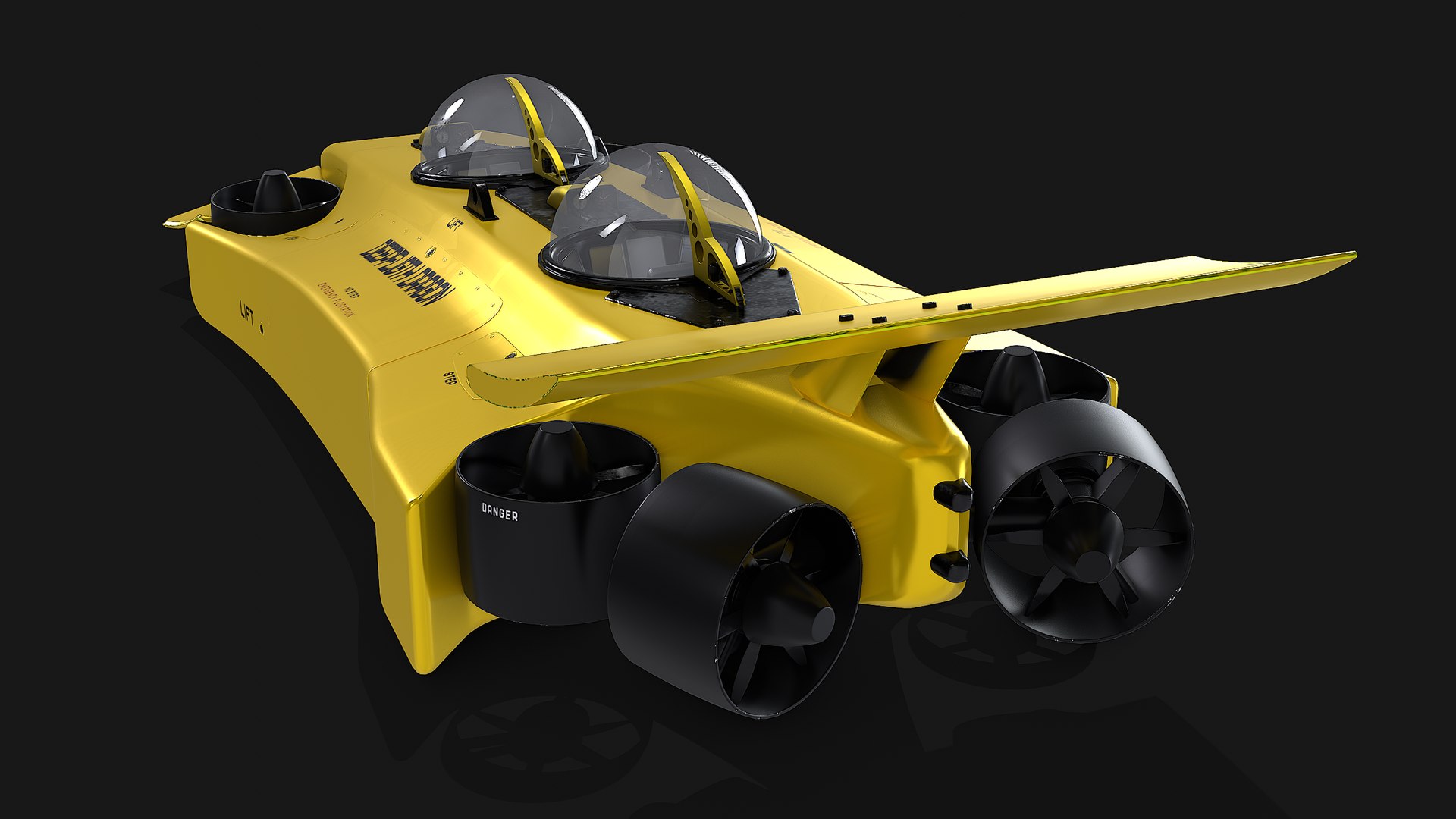 Yellow DeepFlight Dragon Submarine 3D model https://p.turbosquid.com/ts-thumb/34/hLKmo2/Se/10005/png/1696863385/1920x1080/fit_q87/6f9bc46fdfc14e5b78f299acc0705eca1db8c146/10005.jpg
