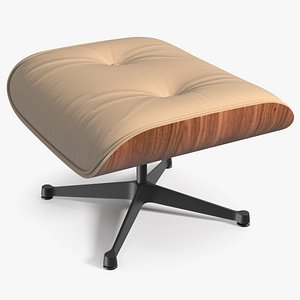 Lounge Chair Ottoman Beige