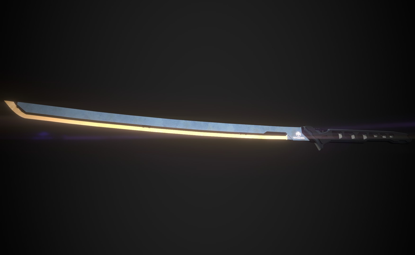 Cyberpunk Katana 3D model - TurboSquid 1734925