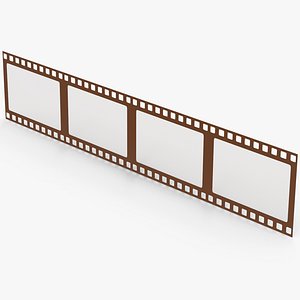 3D Film Strip model