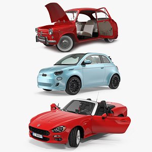 Rigged Fiat Cars Collection