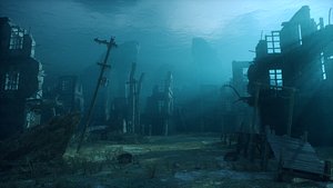 3D model Underwater City