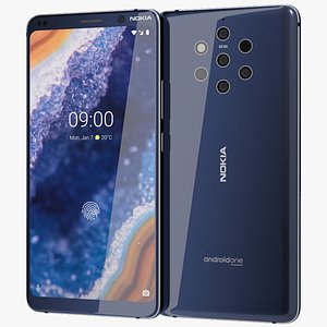 3D model realistic nokia 9 pureview