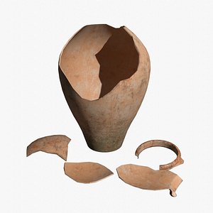 Terracotta Vase - Pot - damaged