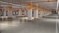 Carparking Interior Scene