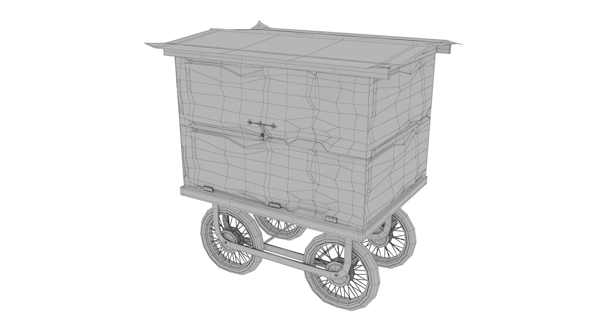 STREET CART model TurboSquid 2145196