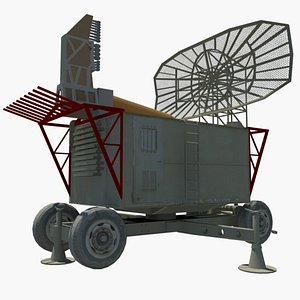 Low Poly JY-8 Radar