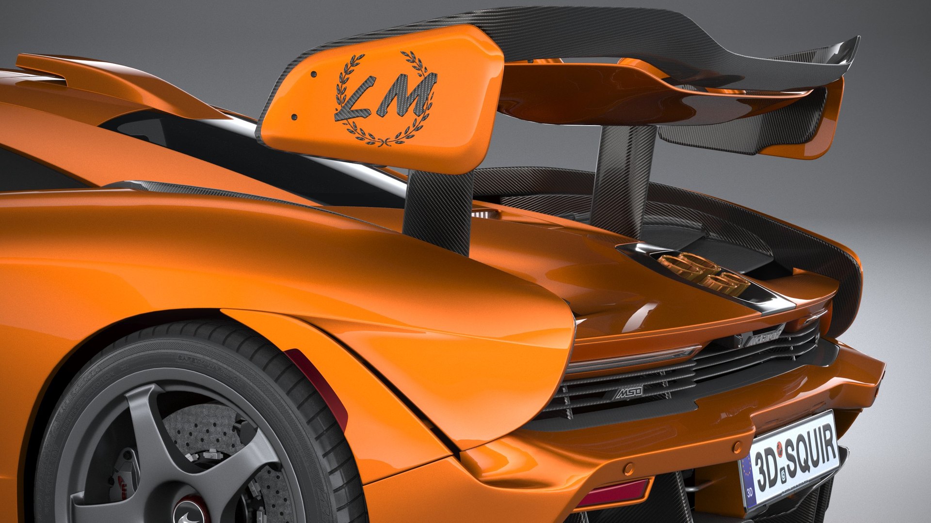 MCLAREN Senna осень