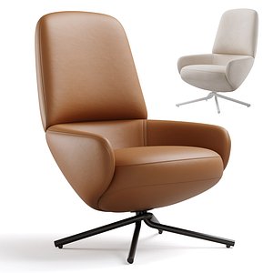 Armchair Calligaris Comfy Occasional Chair 3D model