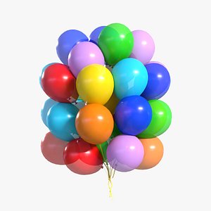 Baloons 3D model
