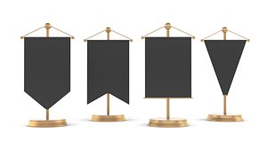 3D Desk Flag