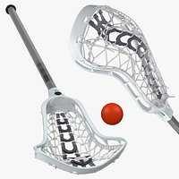 Lacrosse Stick and Ball