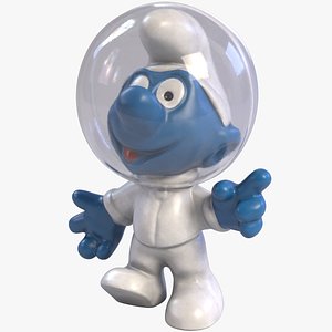 3D model Smurf Astro