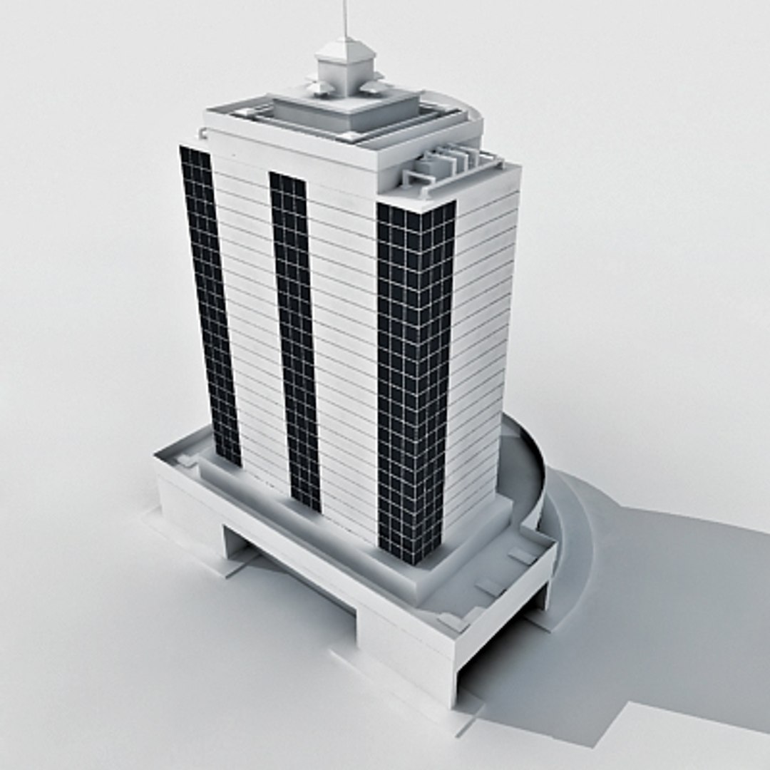 3d model of definition building