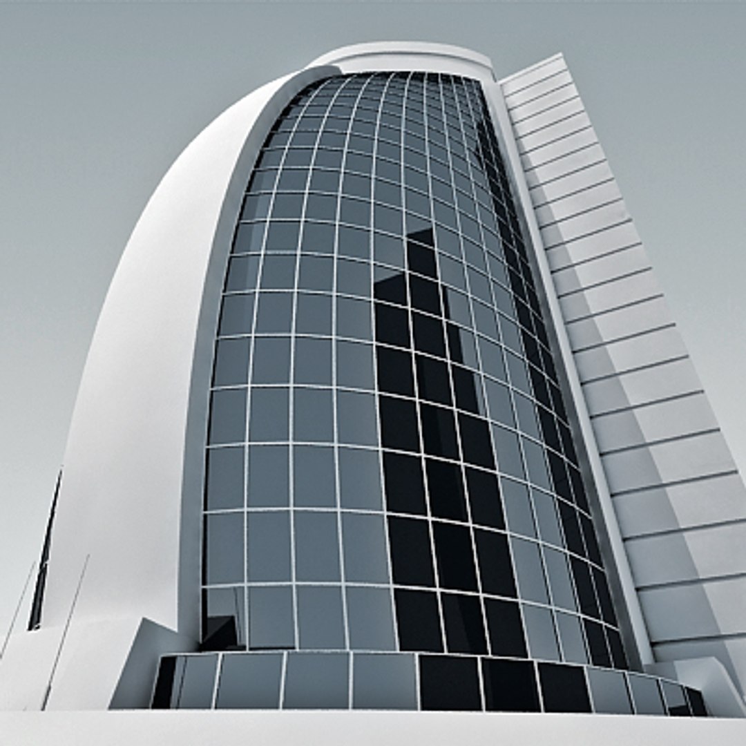 3d model of definition building