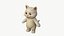 Gatto sorridente dei cartoni animati di alta qualità