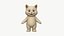 Gatto sorridente dei cartoni animati di alta qualità
