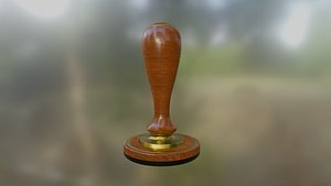 Wood Stamp 4 model