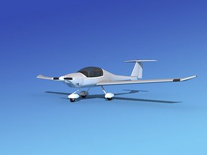 diamond da-20 katana 3d model