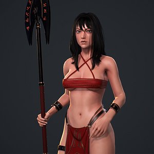 Amazon - Game Ready Low-poly 3D model