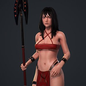 Amazon - Game Ready Low-poly 3D model