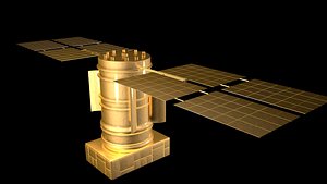 3D satellite glonass model