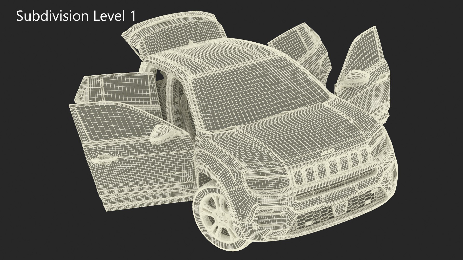 Jeep Avenger Crossover Yellow Rigged model https://p.turbosquid.com/ts-thumb/35/dqpkPE/Yk/jeepavengercrossoveryellowriggedc4dmodel033/jpg/1726568455/1920x1080/fit_q87/72e693a2eb4d9bc9b8003ffb2d3527984fb8337d/jeepavengercrossoveryellowriggedc4dmodel033.jpg
