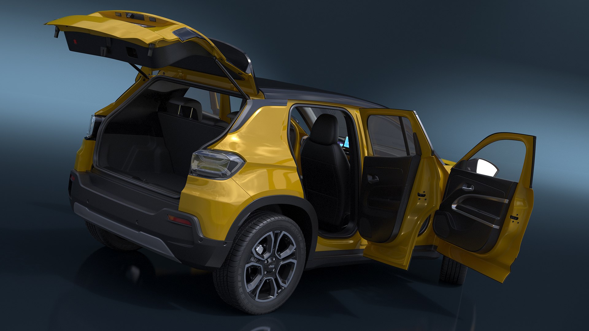 Jeep Avenger Crossover Yellow Rigged model https://p.turbosquid.com/ts-thumb/35/dqpkPE/eO/jeepavengercrossoveryellowriggedc4dmodel002/jpg/1726568335/1920x1080/fit_q87/0eb425710dc6d3f8f941a2eeb6e040c7bd49ba26/jeepavengercrossoveryellowriggedc4dmodel002.jpg