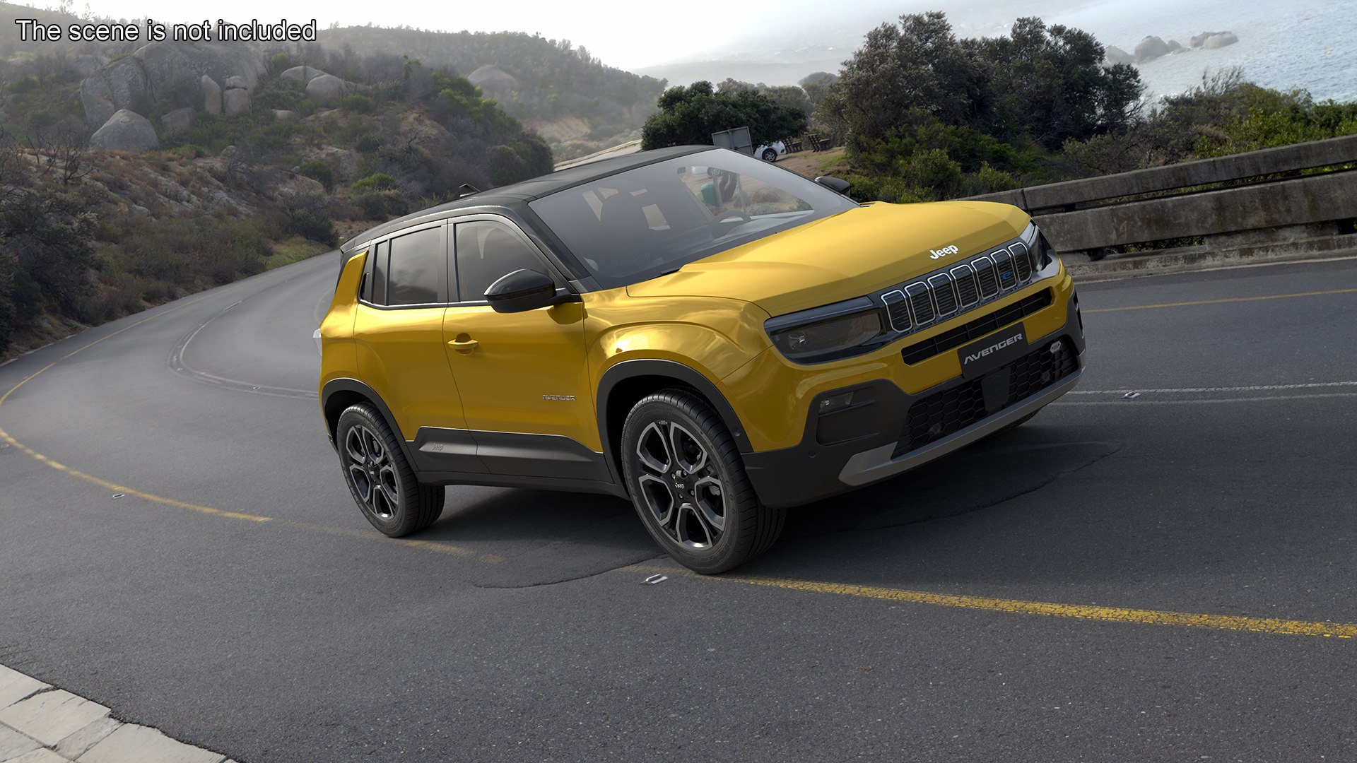 Jeep Avenger Crossover Yellow Rigged model https://p.turbosquid.com/ts-thumb/35/dqpkPE/ig/jeepavengercrossoveryellowriggedc4dmodel006/jpg/1726568351/1920x1080/fit_q87/95a2f1d67aa6971881be91dc1d623828a263485d/jeepavengercrossoveryellowriggedc4dmodel006.jpg