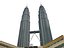 Petronas Towers Low poly