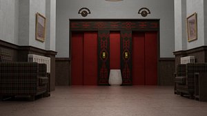 The Shining Elevator Scene