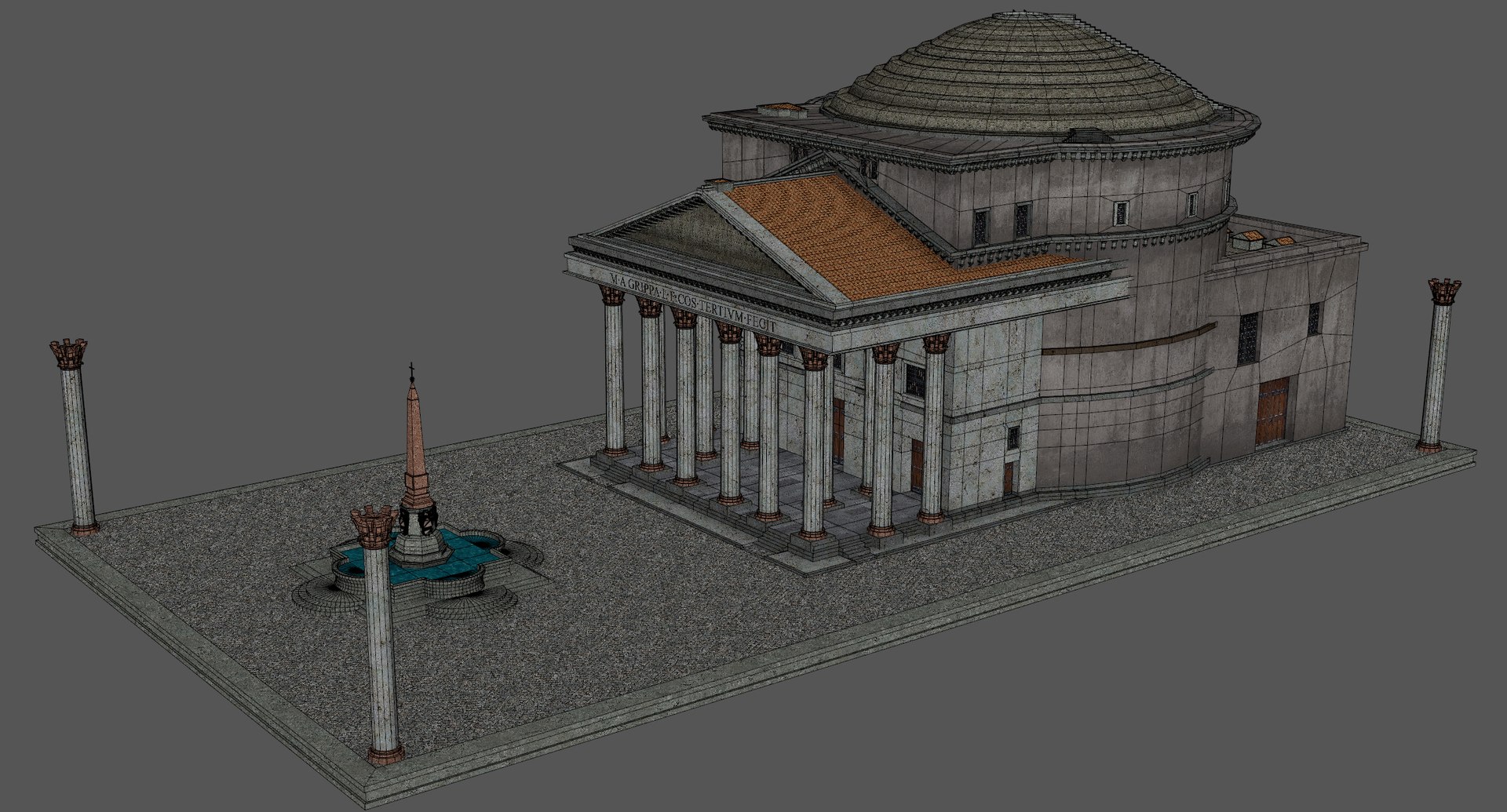 3D model Rome Collection https://p.turbosquid.com/ts-thumb/35/uAUjaF/PB/panthenon8/jpg/1777637127/1920x1080/fit_q87/6a8005265873f238652b8c81266f4b522f528c74/panthenon8.jpg