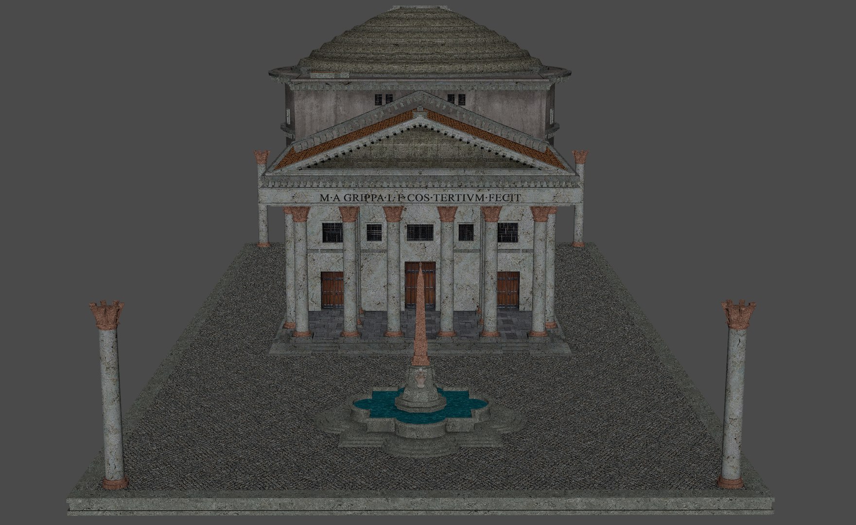 3D model Rome Collection https://p.turbosquid.com/ts-thumb/35/uAUjaF/mk/panthenon16/jpg/1777637131/1920x1080/fit_q87/b6e12d96c3c0bef737b820bf07920976dbd68155/panthenon16.jpg