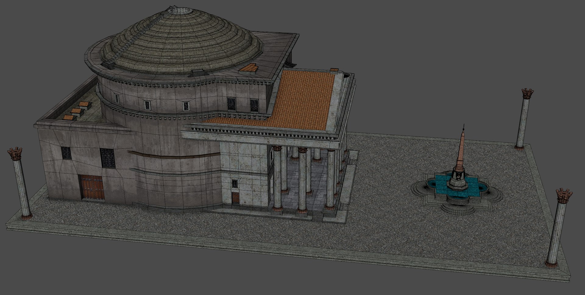 3D model Rome Collection https://p.turbosquid.com/ts-thumb/35/uAUjaF/p1/panthenon11/jpg/1777637129/1920x1080/fit_q87/959c6853609ad37003c56d6aaa164b3c73d2a6b5/panthenon11.jpg