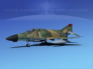 mcdonnell douglas f-4 phantom 3d dwg