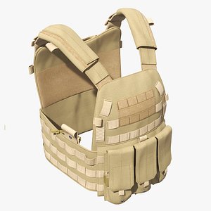 Modular Coyote Carrier Vest Brown