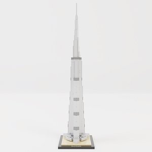 Lego Architecture - Burj Khalifa 3D model