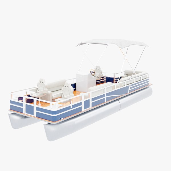 3D model Pontoon Boat