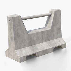 Concrete Forkfit Barrier - Traffic Props