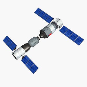 airship of Shenzhou 10 tiangong 1