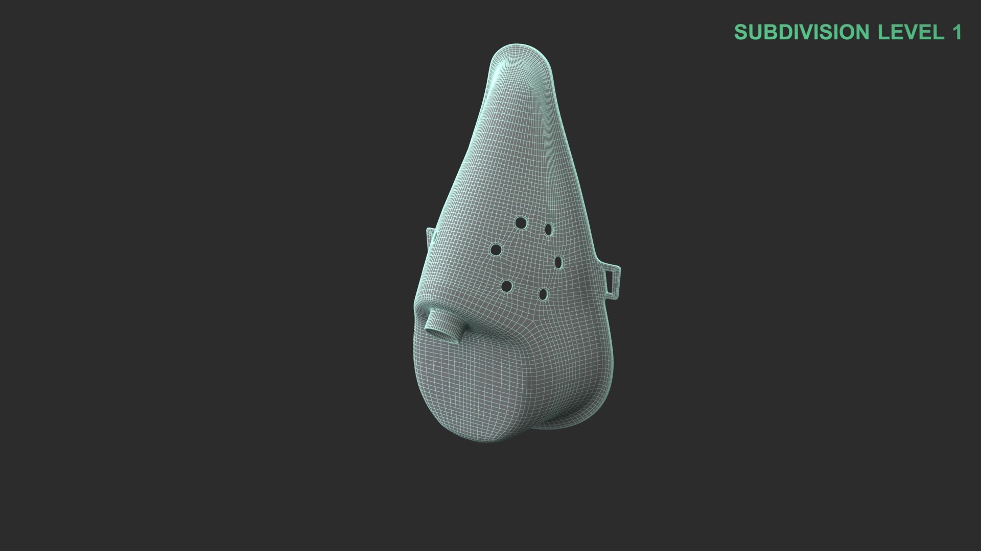 3D Oxygen Mask - TurboSquid 2340618
